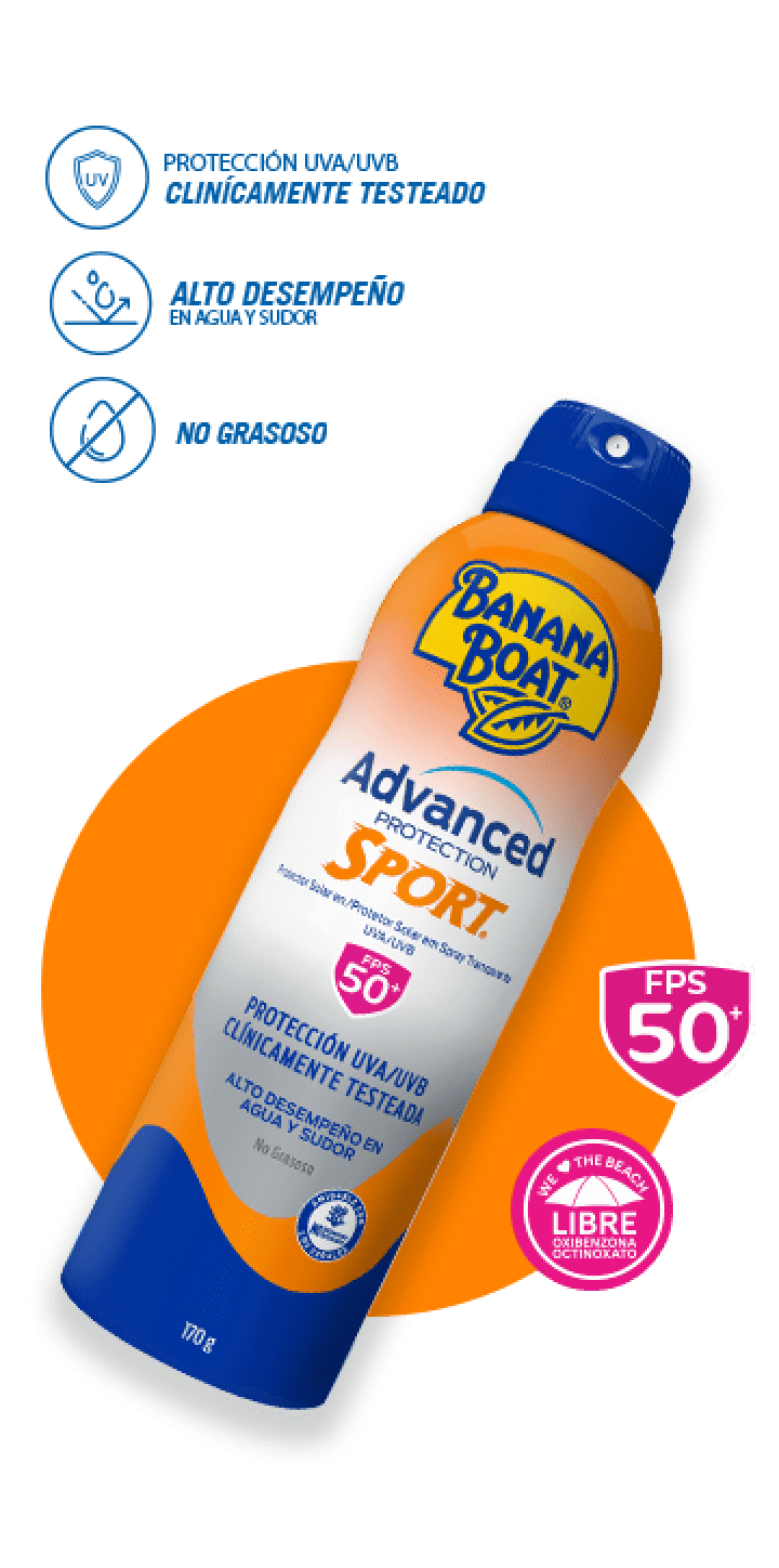 Producto de banana boat advanced