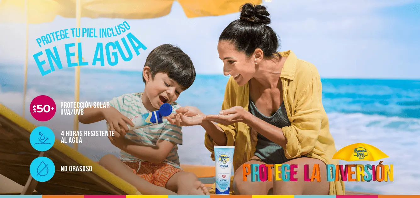 protege tu piel incluso en el agua